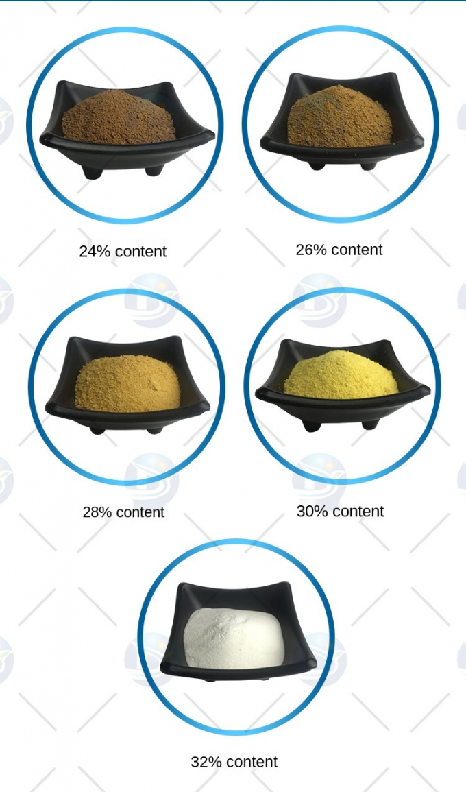 ผงโพลีอะลูมิเนียมคลอไรด์ PAC สำหรับบำบัดน้ำดื่ม 5