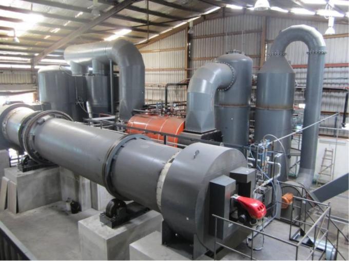 การบำบัดกากของเสียที่เป็นของเหลว 36t/D 7