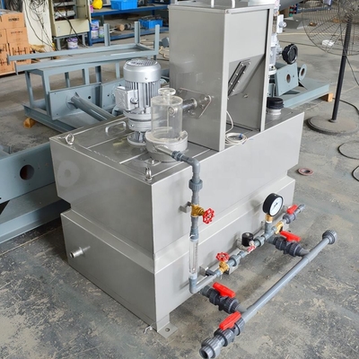 HDPE Tank Chemical Dosing System PLC ควบคุมสำหรับ Cooling Towers