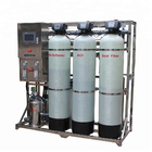 ระบบบำบัดน้ำระบบ Reverse Osmosis 750L/H ขจัดของแข็งและเกลือที่ละลายน้ำได้ 98%