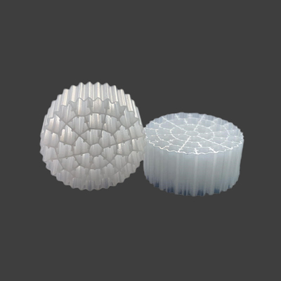 สีขาว K1 Mbbr Biofilm Carriers Membrane Biofilm Reactor 25*10mm