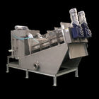 Sliver Multi Plate Screw Press Dewatering Machine สำหรับการบำบัดน้ำเสียจากตะกอน