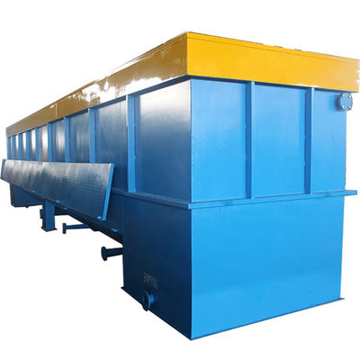 อุปกรณ์ลอยอากาศ DAF ที่ละลายในอากาศระบบบำบัดน้ำเสียอุตสาหกรรมในประเทศ