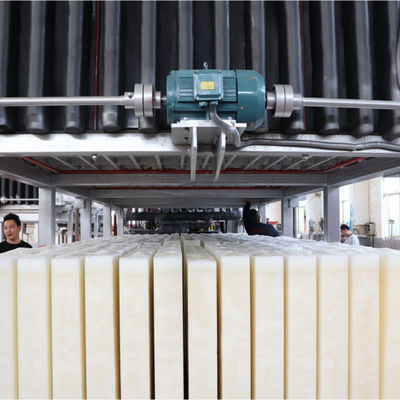 เครื่องทำน้ำแข็งบล็อก 5T สำหรับตู้เย็นเครื่องทำน้ำแข็งบล็อกระบายความร้อนโดยตรงเชิงพาณิชย์ประเภท